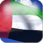 uae flag android application logo